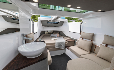 AXOPAR 37 XC Cross Cabin - AB Lease Yacht Charter Belgium Croatia