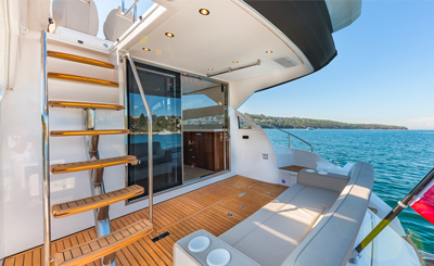 FAIRLINE Squadron 50 Get Lucky te Sibenik - AB Yacht Charter Belgium