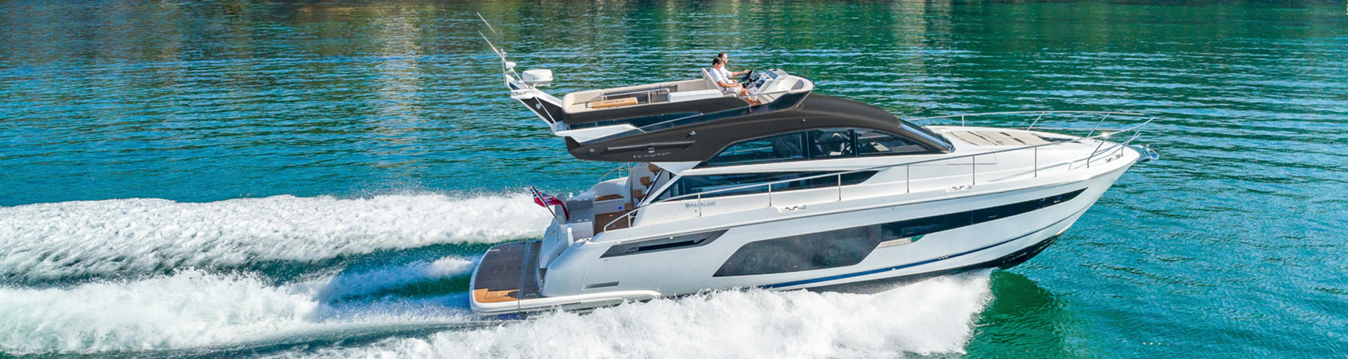 FAIRLINE Squadron 50 Get Lucky te Sibenik - AB Yacht Charter Belgium